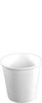 4 oz White Coffee Cup